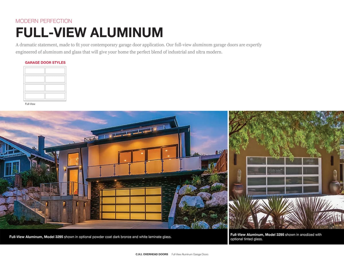 Full View Aluminum catalog page 1