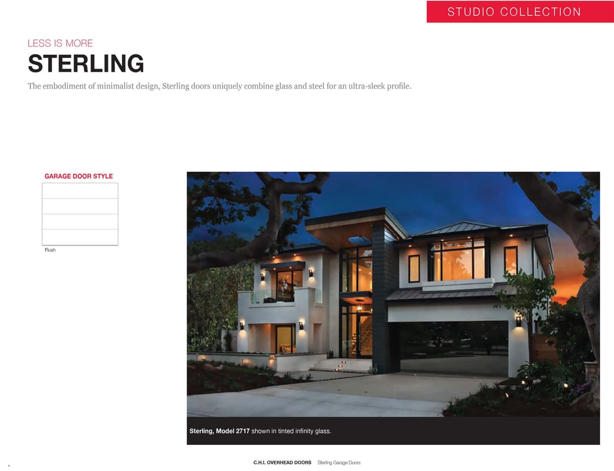 Skyline Flush / Sterling catalog page 5