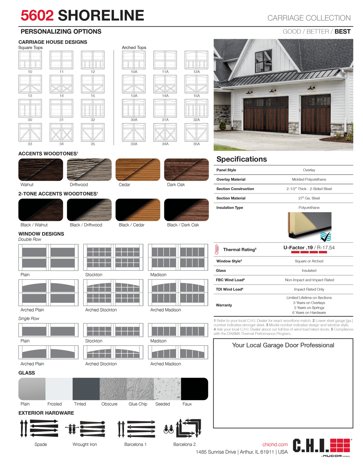 Shoreline catalog page 1