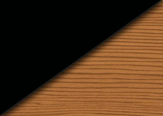 Black/Cedar